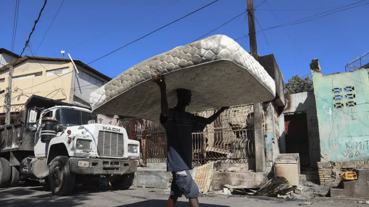 More than a million Haitians forced from their homes amid gang violence