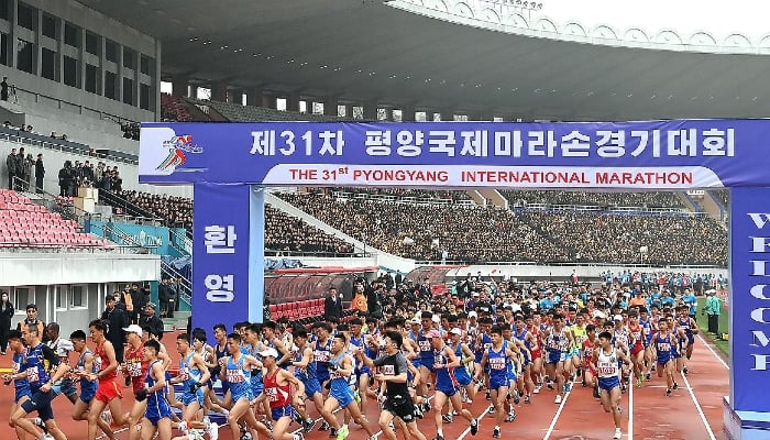North Korea runs its international marathon for first time since Covid