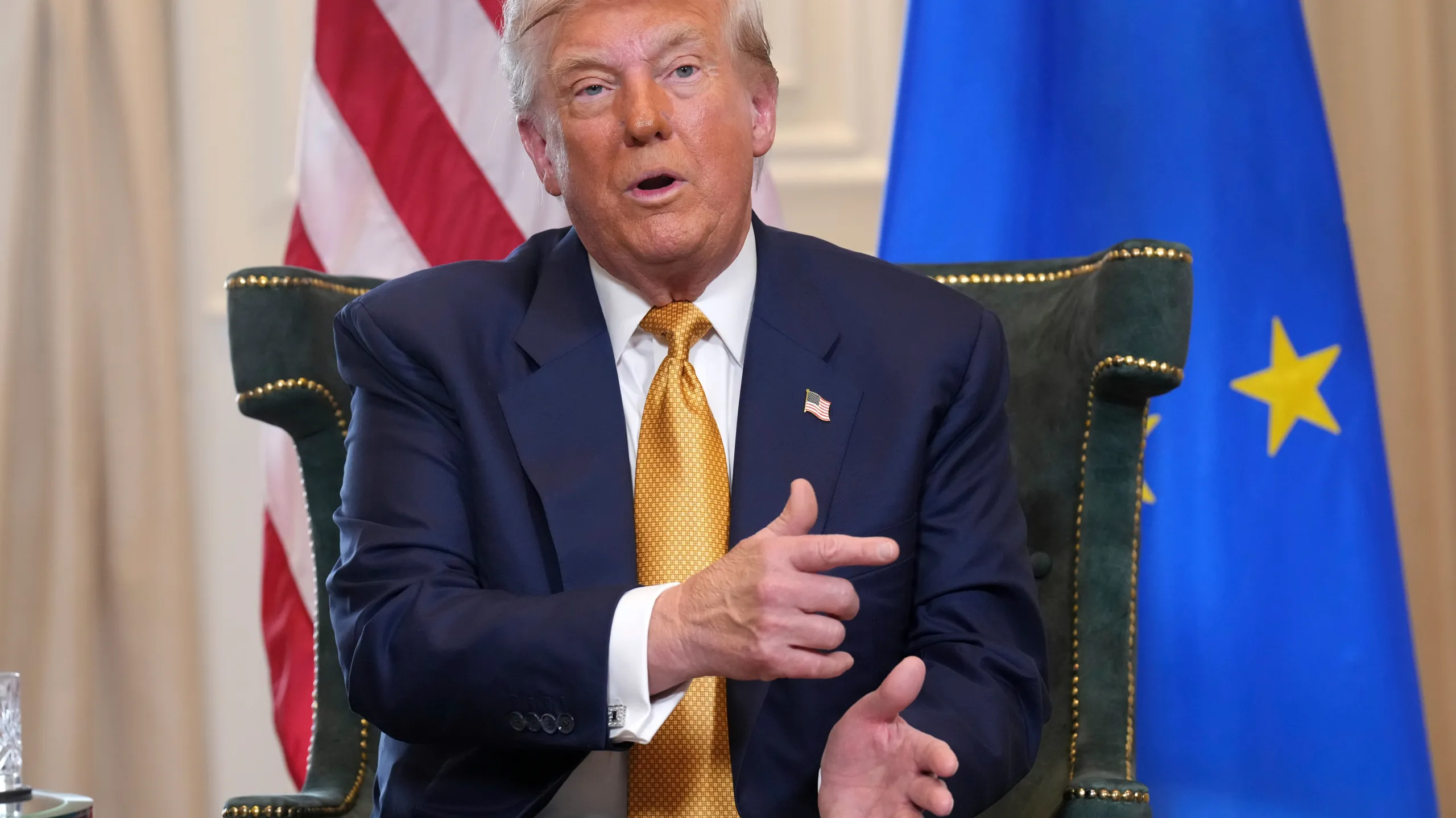 Trump and von der Leyen announce U.S.-EU trade frameworkTrump and von der Leyen announce U.S.-EU trade framework