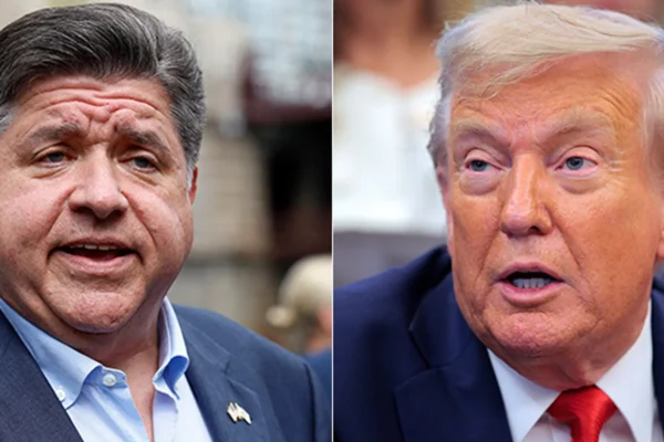 Illinois governor hits back after Trump mocks his weight: ‘It takes one to know one’