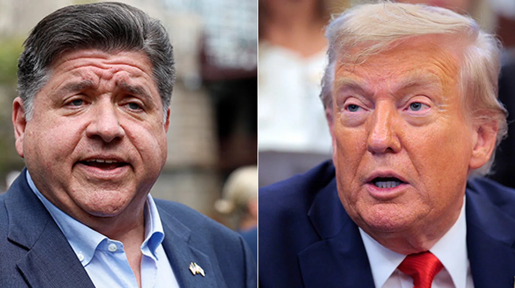 Illinois governor hits back after Trump mocks his weight: ‘It takes one to know one’